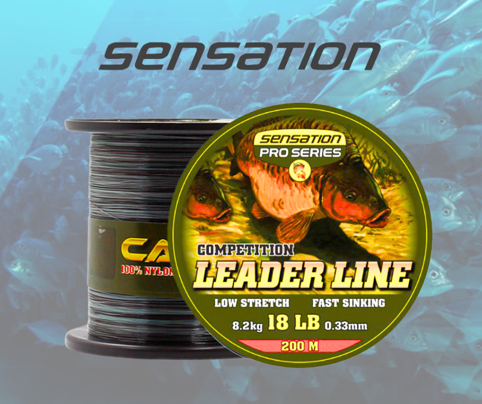 SENSATION PRO SERIES COMPETITION LEADER LINE BLACK 200M