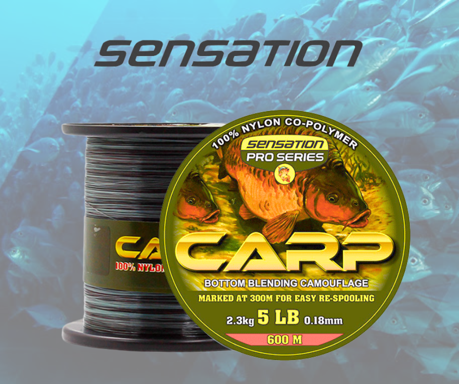 SENSATION PRO SERIES CARP CAMOU DARK GREEN 600M